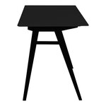 Bureau noir 120 x 60 x 75 cm