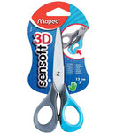 Ciseaux scolaires Sensoft 3D 13 cm Droitier MAPED