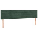 vidaXL Sommier à lattes de lit avec matelas vert foncé 120x190 cm