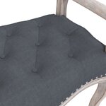 vidaXL Banc Gris foncé 80x45x60 cm Velours