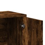 vidaXL Buffets 2 Pièces chêne fumé 60x31x70 cm bois d'ingénierie