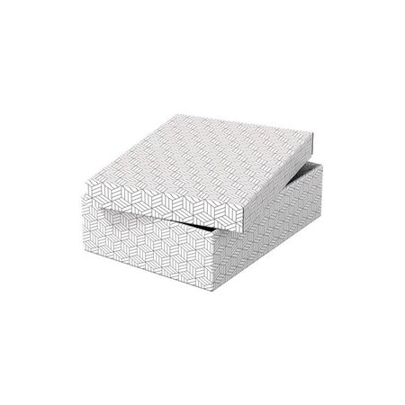 Set de 3 boîtes de rangement & cadeau 265 x360x100 mm  blanc esselte