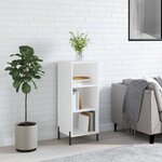vidaXL Buffet blanc 34 5x32 5x90 cm bois d'ingénierie