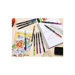 BIC Intensity Set de Feutres d'Ecriture a Pointe Fine et Moyenne - Couleurs Assorties, Coffret Cadeau