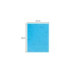 Paquet De 25 Dossiers De Procédure Carte Lustrée 25x32cm - Turquoise - X 5 - Exacompta