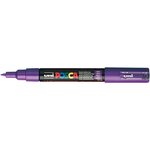 Marqueur pointe conique extra-fine POSCA PC1MC 0 7 - 1mm Violet x 12 POSCA