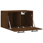 vidaXL Armoire murale Chêne marron 60x36 5x35 cm Bois d'ingénierie