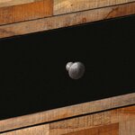 vidaXL Armoire latérale avec 6 tiroirs Teck massif de récupération