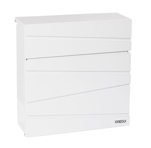 Boîte aux Lettres Individuelle avec Porte-journaux Armor E6901 Blanc