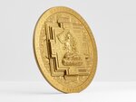 Pièce de monnaie en Argent 2000 Togrog g 93.3 (3 oz) Millésime 2024 Archeology Symbolism MANJUSHRI MANDALA