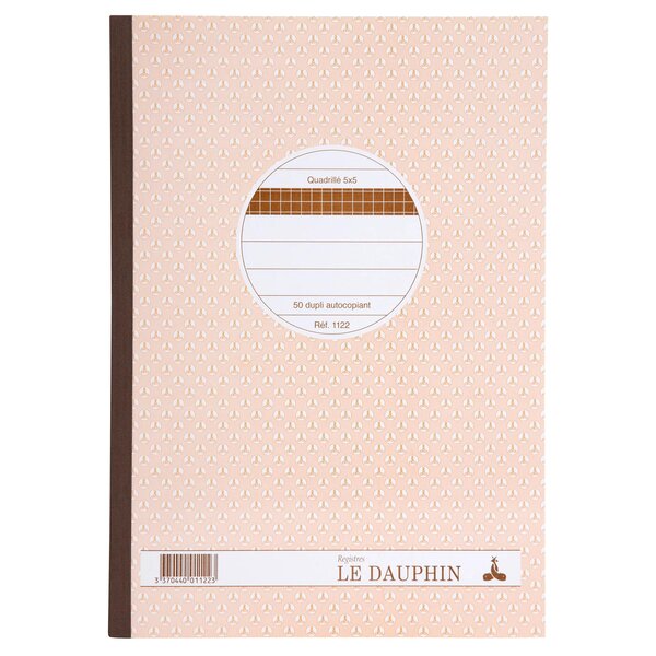 Manifold 297x210 Quadrillé 50 Dupli - Avoine - X 5 - Le Dauphin