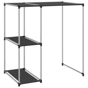 vidaXL Support de rangement sur la machine à laver Noir 87x55x90 5 cm
