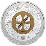 Pièce de monnaie en Argent 50 Dollars g 157.6 Millésime 2021 CHAMPLAIN AND THE ASTROLABE