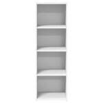vidaXL Buffet blanc 40x41x124 cm bois d'ingénierie