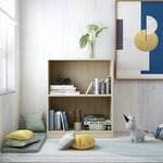vidaXL Bibliothèque Chêne sonoma 60x24x76 cm Bois d'ingénierie
