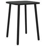 vidaXL Table de jardin anthracite 50x50x71 cm acier