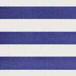 vidaXL Auvent rétractable automatique bleu et blanc 5x3 m