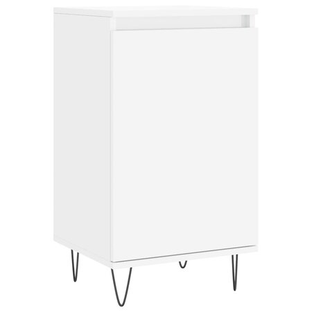 vidaXL Buffet blanc 40x35x70 cm bois d’ingénierie