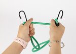 Set de 10 cordes élastiques  sandows  tendeurs