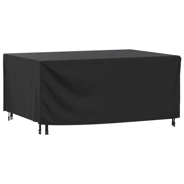vidaXL Housse de salon de jardin noir 172x113x73 cm imperméable 420D