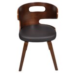vidaXL Chaises à manger lot de 6 marron similicuir