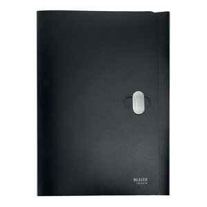 Chemise à élastique 3 rabats plastique leitz recycle format a4 noir - lot de 10