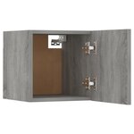 vidaXL Ensemble de meubles TV 5 Pièces Sonoma gris Bois d'ingénierie