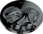 Pièce de monnaie en Argent 20 Dollars g 93.3 (3 oz) Millésime 2021 The Next Evolution ROBOTS LOVE V2