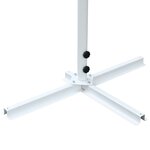 vidaXL Auvent sur pied 500 x 300 cm Crème