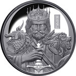 Pièce de monnaie en Argent 1 Dollar g 31.1 (1 oz) Millésime 2023 Chess King CHESS KING