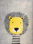 Tapis pour chambre Enfant 80 x 150 cm - Gris