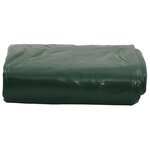vidaXL Bâche vert 5x7 m 650 g/m²