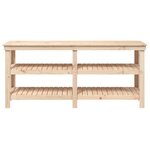 vidaXL Banc de travail 181x50x80 cm Bois de pin massif