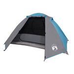 vidaXL Tente de camping à dôme 2 personne bleu imperméable