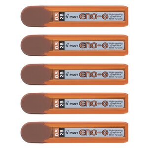 Etui de 12 Mines de Rechange pour Porte-mines 2b 0.5mm x 5 PILOT