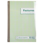 Manifold Factures 21x14 8cm 50 Feuillets Dupli Autocopiants - Motif  - X 10 - Exacompta