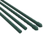 vidaXL Piquets pour plantes de jardin 30 Pièces vert 150 cm acier