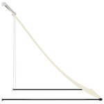 vidaXL Auvent rétractable crème 150x150 m tissu et acier