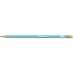 Crayon graphite pencil 160 bout gomme hb - bleu clair x 12 stabilo