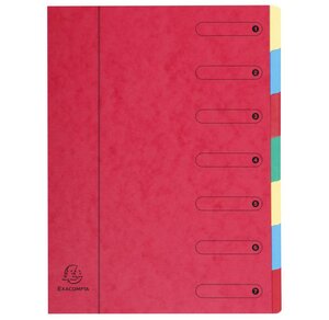 Trieur Harmonika fenêtres imprimées sans élastique Nature Future carte lustrée 7 co... EXACOMPTA