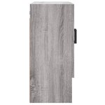 vidaXL Armoire murale sonoma gris 60x31x70 cm bois d'ingénierie
