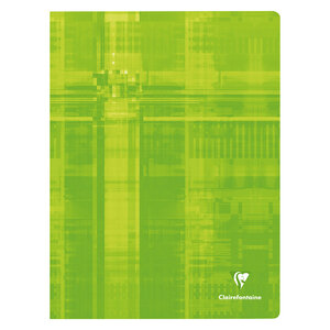 Cahier piqué clairefontaine metric - a4+ 24 x 32 cm - petits carreaux - 96 pages