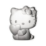 Hello Kitty - Monnaie de 10€ Argent BE - Forme Hello Kitty