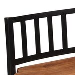 vidaXL Chaises de bar lot de 2 bois d'acacia massif