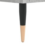 vidaXL Tables basses 2 Pièces gris béton 50x46x35 cm bois d'ingénierie