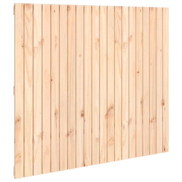 vidaXL Tête de lit murale 127 5x3x110 cm Bois massif de pin