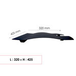 Toit décoratif Soléa Noir Sablé RAL 2100 MS