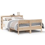 vidaXL Cadre de lit sans matelas 150x200 cm bois de pin massif