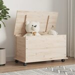 vidaXL Coffre de rangement à roulettes ALTA 73x39 5x44 cm bois de pin