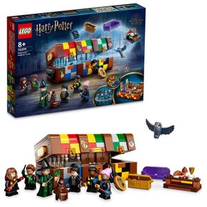 Lego 76399 harry potter la malle magique de poudlard idée de cadeau 5 minifigures de l'univers des films